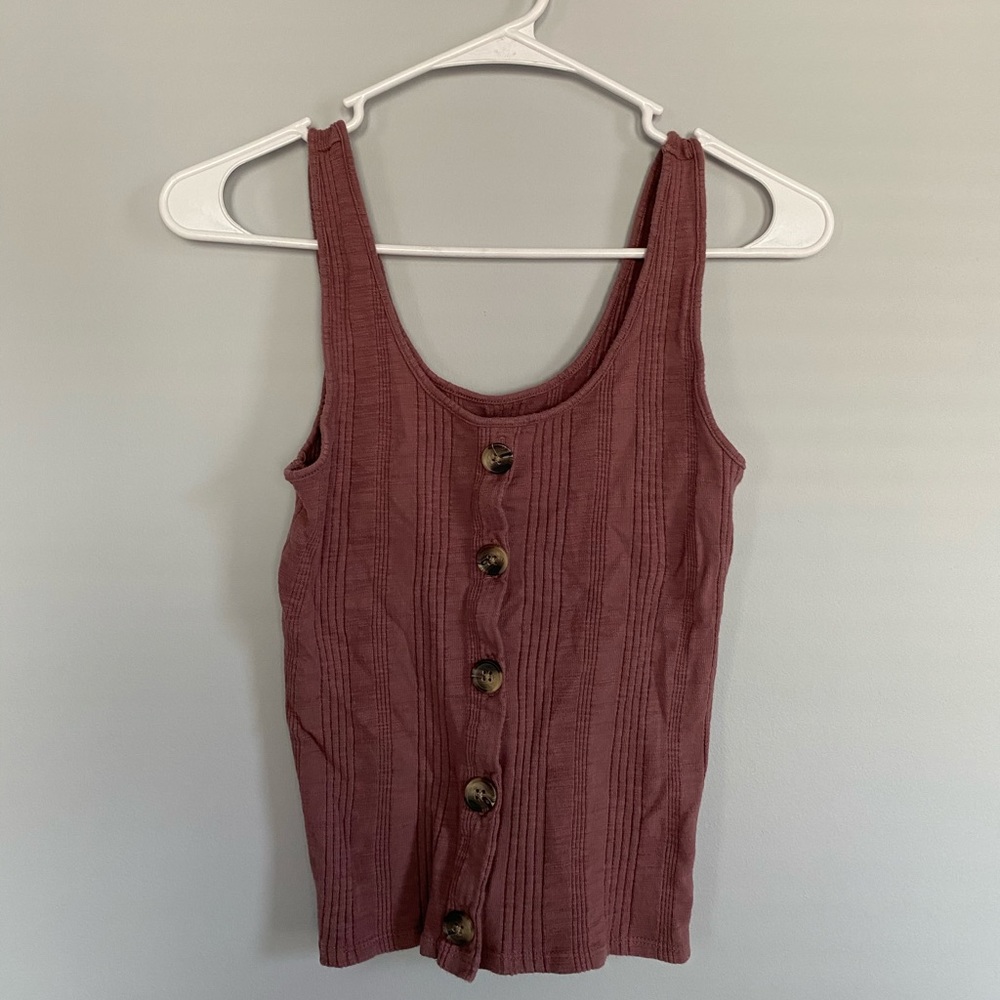 AE button down top